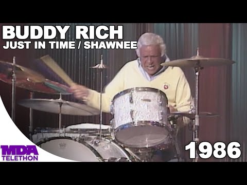 Buddy Rich - Just In Time & Shawnee | 1986 | MDA Telethon