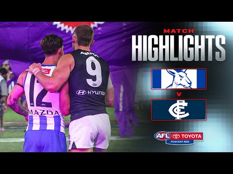 North Melbourne v Carlton Highlights | Round 6, 2025 | AFL