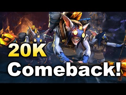Cloud 9 vs Infamous PERU - 20k Comeback - WESG Semifinal Dota 2