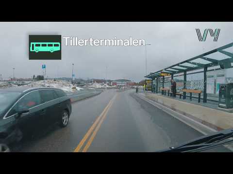 Utkjøring Linje 1 Sandmoen - Tillerterminalen