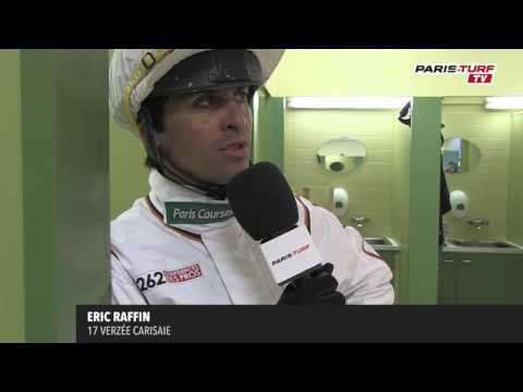 Paris-Turf TV - Eric Raffin : Verzée Carisaie
