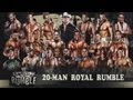 20-MAN ROYAL RUMBLE MATCH 2013 