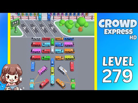 Crowd Express Level 279 Solution Walkthrough