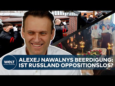 ALEXEJ NAWALNY: Beerdigung in Moskau! Ist Russland und Putin vor den Wahlen ohne Opposition?