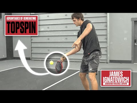 Generate Topspin with Your Forehand Off-the-Bounce Attack in Pickleball