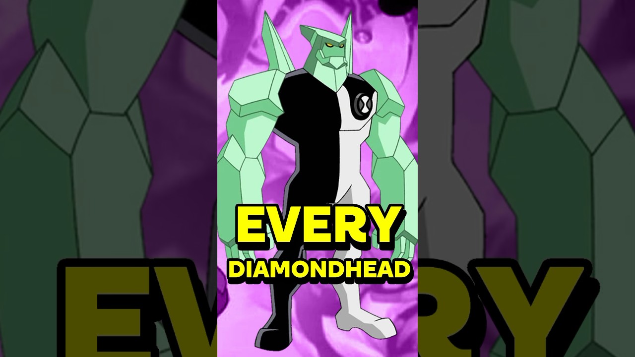 Every Diamondhead appearance!  #ben10ultimatrix #benten #ben10reboot