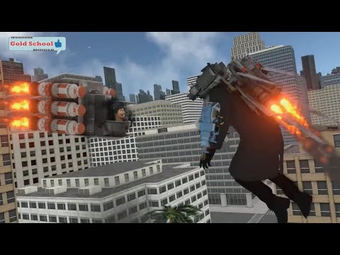 Skibidi Toilet Vs Titan TvMan New Version Ep77