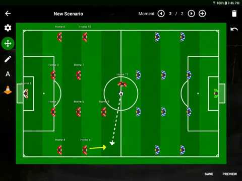 TactiCoach: animated football  Video