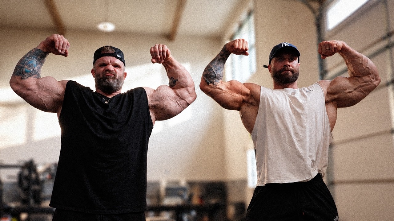 BRUTAL ARM WORKOUT WITH IAIN VALLIERE