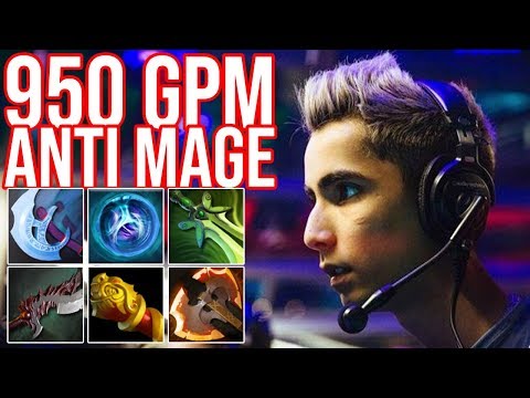 Sumail Anti-Mage Godlike 14/1 950 GPM Outclass Bryle Terrorblade.