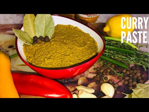 HOW TO MAKE JAMAICAN CURRY PASTE RECIPE