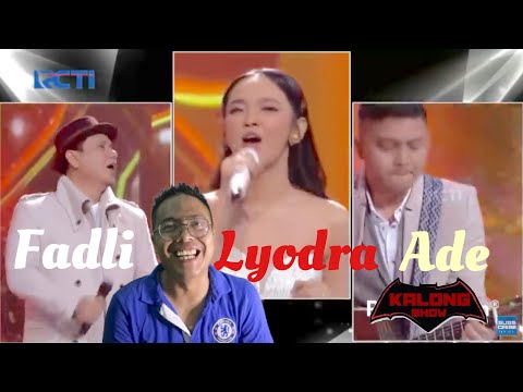LYODRA FADLI ADE GOVINDA TANPA BATAS WAKTU AMI AWARDS 2021 KALONG SHOW REACTION