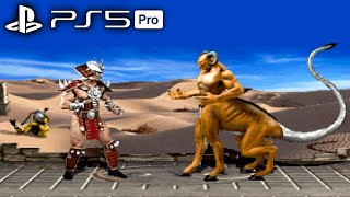 Mortal Kombat Trilogy PS5 Gameplay (Legacy Kollection)