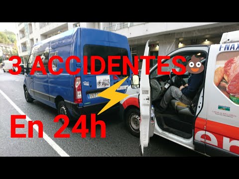 I HAVE HAD 3 ACCIDENTS in 24 HOURS. PHOTOS AND VIDEOS
