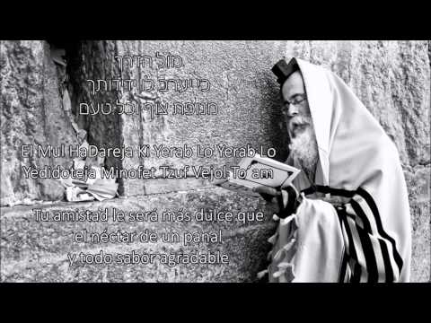 AVRAHAM FRIED - YEDID NEFESH - LETRA ESPAÑOL Y HEBREO | ידיד נפש - אברחם פריד