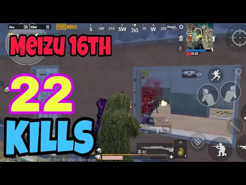 Meizu 16th | Ranked Players Vs Me! | PUBG Mobile Gevheri