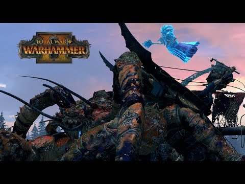 HEAVY CRAB-ALRY - Vampire Coast vs High Elves // Total War: Warhammer II Online Battle
