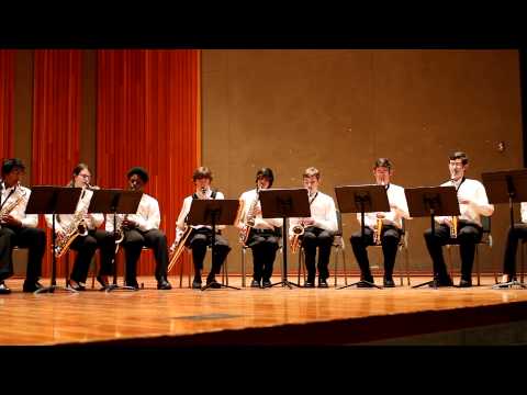 CFHS Symphonic Band Saxophone Choir - Concerto Grosso - Handel