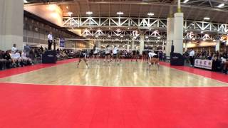 JANELLE GONG  #4 OUTSIDE HITTER CLUB VISION 16 OPEN DIVISION 2015 JUNIOR NATIONALS