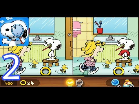 Snoopy Spot the Difference - Gameplay Walkthrough Part 2 (iOS, Android)
