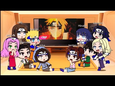 GENNINS - react Rap do Minato e Naruto - A CANÇÃO DE PAI E FILHO | NERD HITS