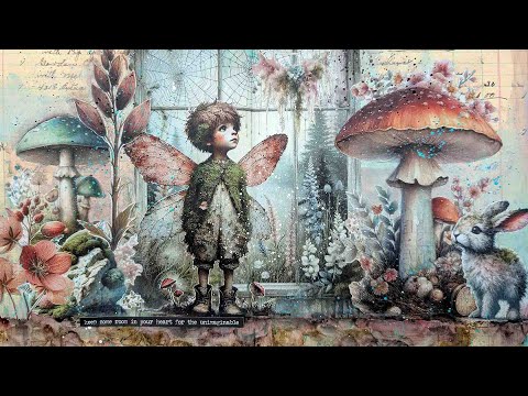 HOW I MIX images from 3 different Maremi's BOOKS into a collage page ?