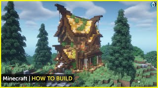 Minecraft How to Build a Fantasy Trading Hall (Tutorial)