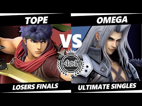 4o4 Smash Night 64 - Tope (Ike) vs AP| omega (Joker, Sephiroth) - Losers Final