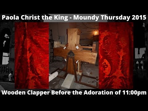 Daqq taċ-Ċuqlajta Qabel l-Adorazzjoni (2015) - Raħal Ġdid Kristu Re - Ħamis ix-Xirka