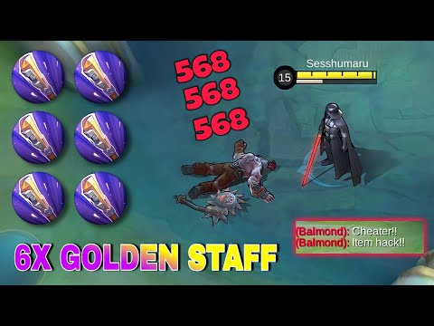 ARGUS 6X GOLDEN STAFF |  568 DPS PHYSICAL ATTACK!! | WOW 🙉