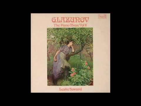 Alexander Glazunov : Theme and Variations ("on a Finnish Folk-Song") for solo piano Op. 72 (1900)