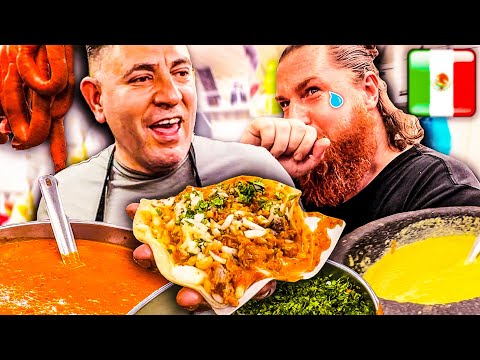 ASÍ COMEN los MEXICANOS en la CALLE 🔥😮
