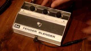 Video thumbnail for FENDER BLENDER (3knobs ver) by effeken