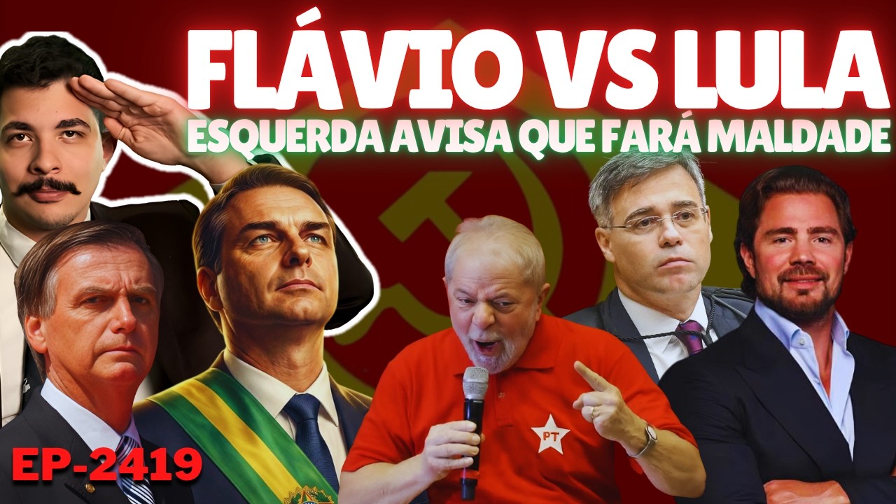Flávio vs Lula: Esquerda AVISA Que FARÁ Maldade, Mas Alguns IGNORAM + Master: Paquito Quer Nulidade?