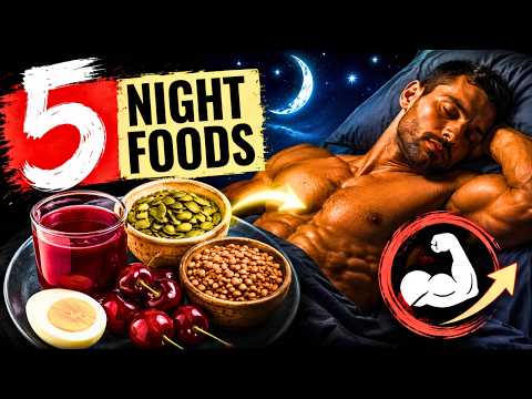 Eat These 5 Foods Before BED to Stop Muscle LOSS