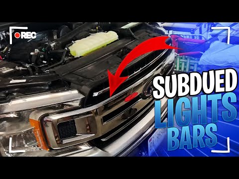 Rough Country LED light kit instal and review 18-20 f150 XLT