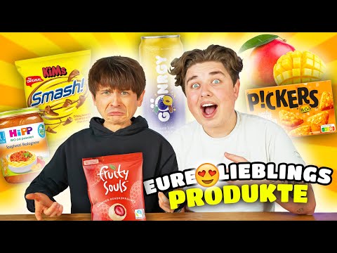 We EAT your FAVORITE PRODUCTS! 🧀+🤤 with smiley