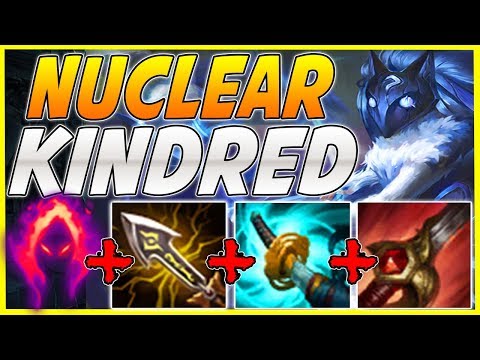 NUCLEAR CRIT KINDRED DOES WAY TO MUCH DAMAGE! S10 DARK HARVEST KINDRED IS TOO GOOD League Of Legends