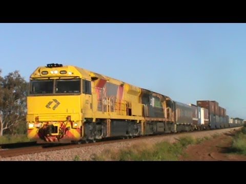 QR National 6MP1 between Warnertown & Bungama