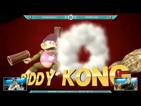 SOS 75 Grand Finals - JumboJack (L) (Diddy Kong) vs SAK|Stroder (Cloud)