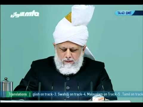 Holy Prophet's sa attribute of forgiveness   Friday Sermon 14th January 2011 anglais clip3