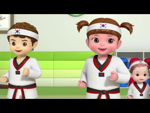 Taekwondo Song | Kongsuni English Song | Kongsuni and Friends  | Kids Songs