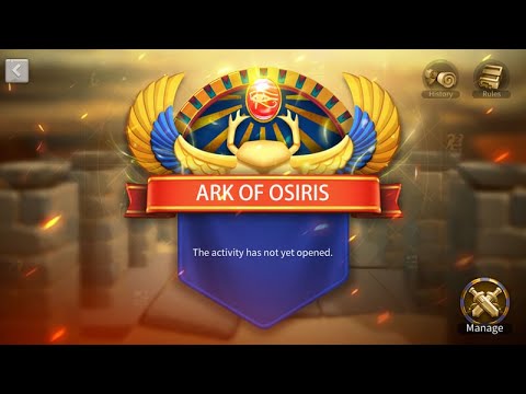 TRF OSİRİS TABUTU MAÇIMIZ -Rise of Kingdoms