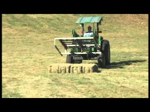 Parish Ag Bale Accumulator and Bale Grapple from GoBob Pipe & Steel