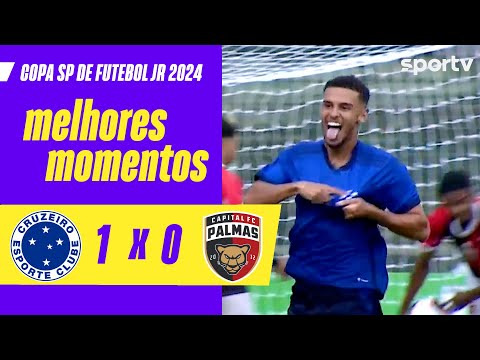 Gols e lances de Cruzeiro x Capital