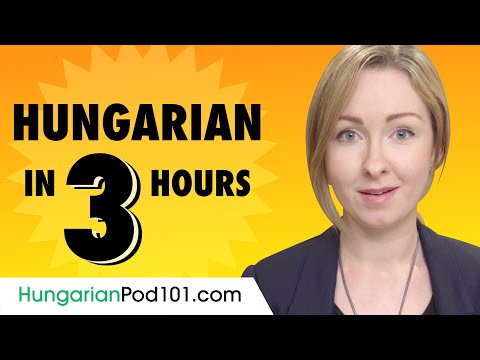 Learn Hungarian in 3 Hours: Basics of Hungarian Speaking for Beginners