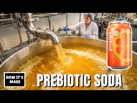 How Prebiotic Soda Is Made - And Why Pepsi Paid $1.95B for a Gut-Health Soda