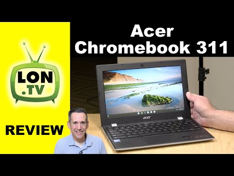 Acer 2024 311 Chromebook Laptop Student Business, Dual-Core Intel N4500 Processor,11.6" HD Display, 4GB RAM, 192GB (64GB eMMC+128GB Card), Webcam WiFi, Long Battery, Chrome OS +MarxsolAccessory video review thumbnail