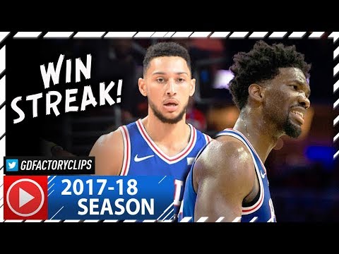 Ben Simmons Triple-Double & Joel Embiid Full Highlights vs Pacers (2017.11.03) - JJ Redick CLUTCH!