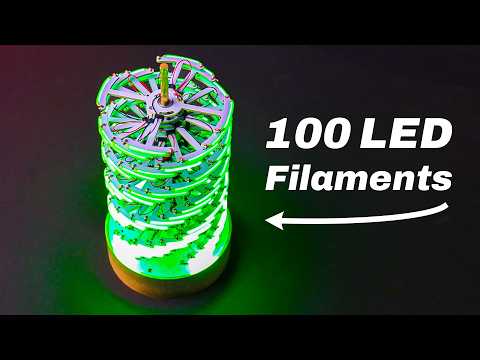 Building a Spinning Layered LED Lamp